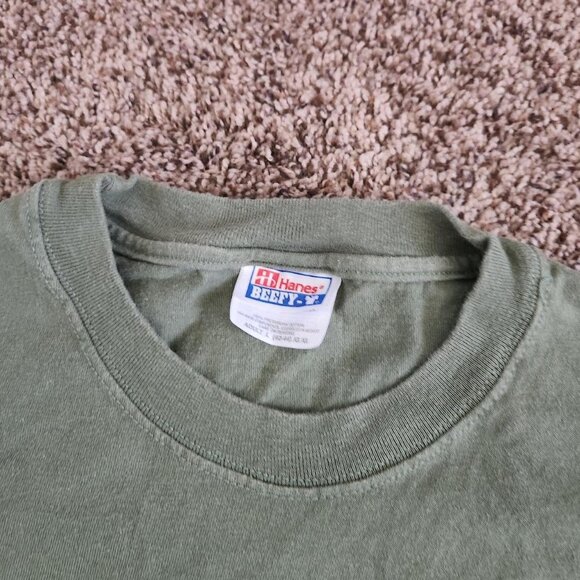 Vintage Karate Championship T-Shirt Green Size LARGE Kung Fu Dragon Asian - Picture 3 of 7